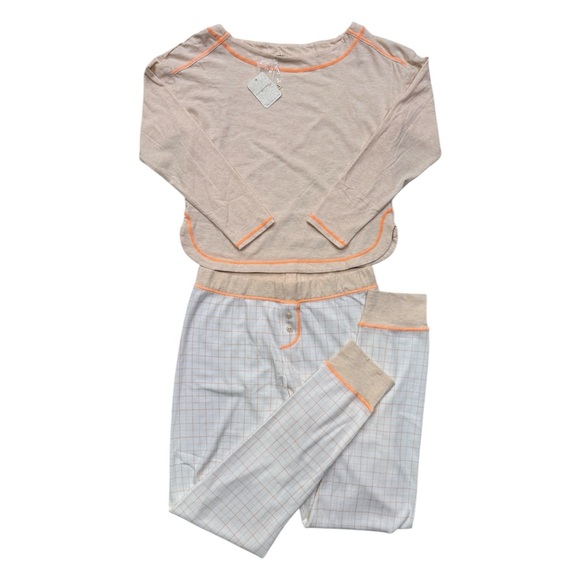 Free People Intimately Chill Evening PJ Set NWT - Picture 3 of 13